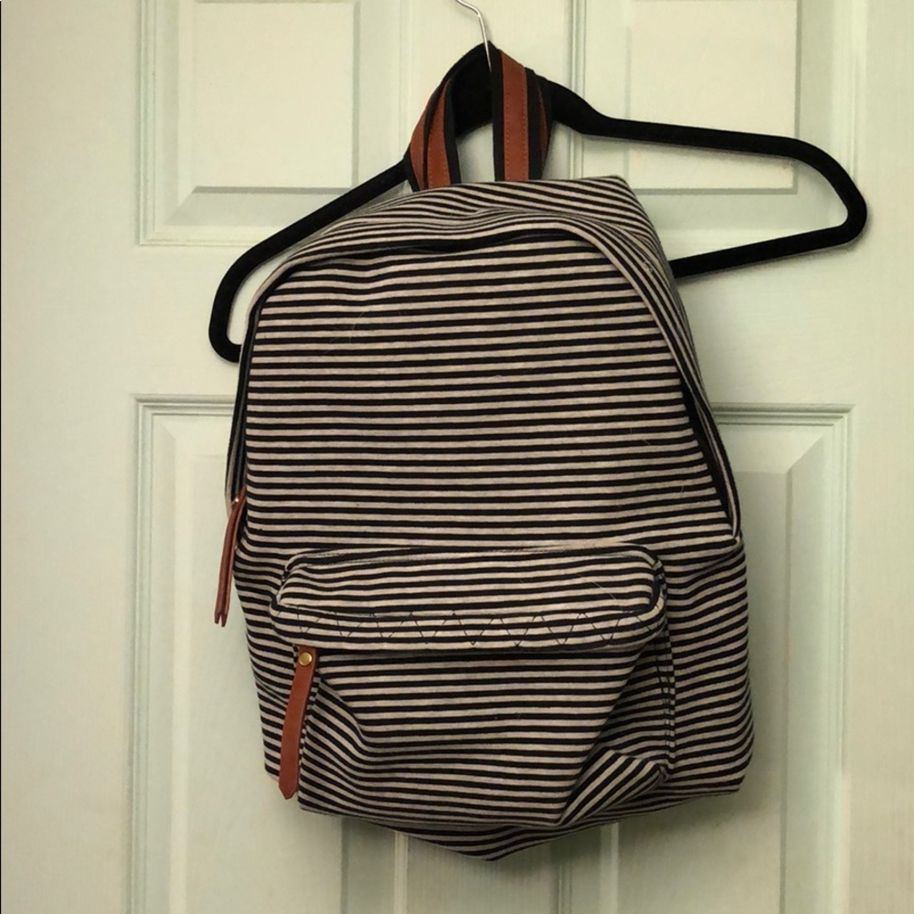 Pull & Bear Stripe Backpack